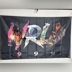Juice WRLD Banner Tapestry 5x3Ft. (Polyester)With 4 Grommets